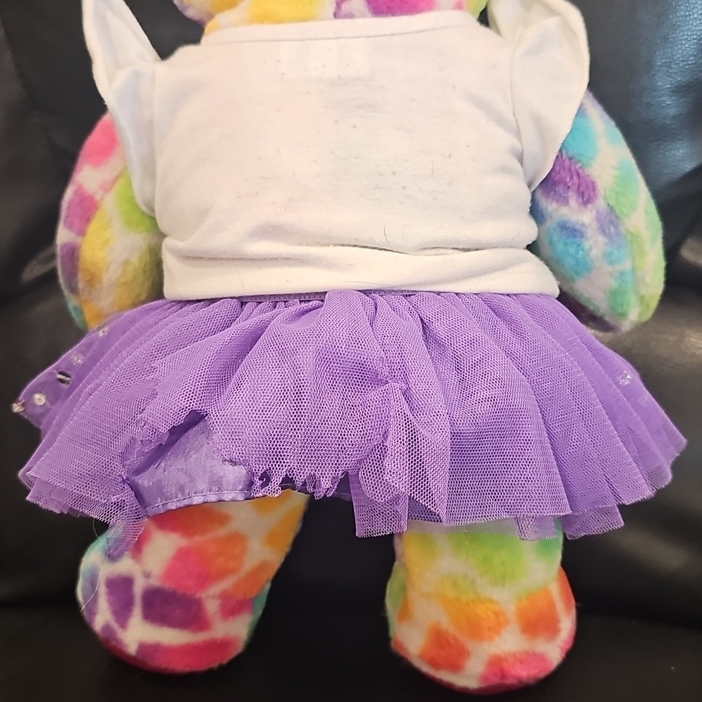 N Purple And White Costum For A Build A Bear Teddy Bear. Bear Not Included! - Picture 3 of 7